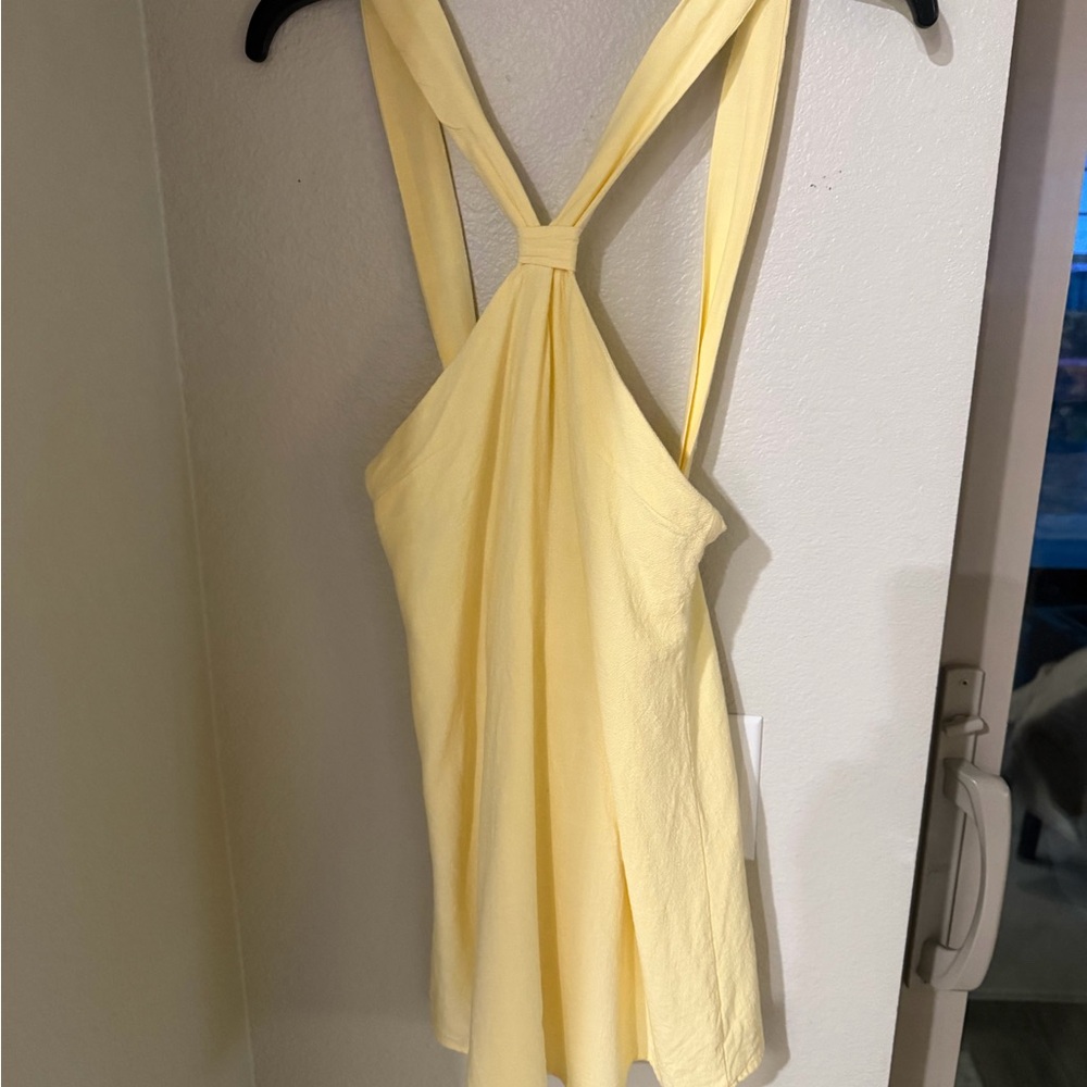Peppermayo Sunny Yellow Mini Dress